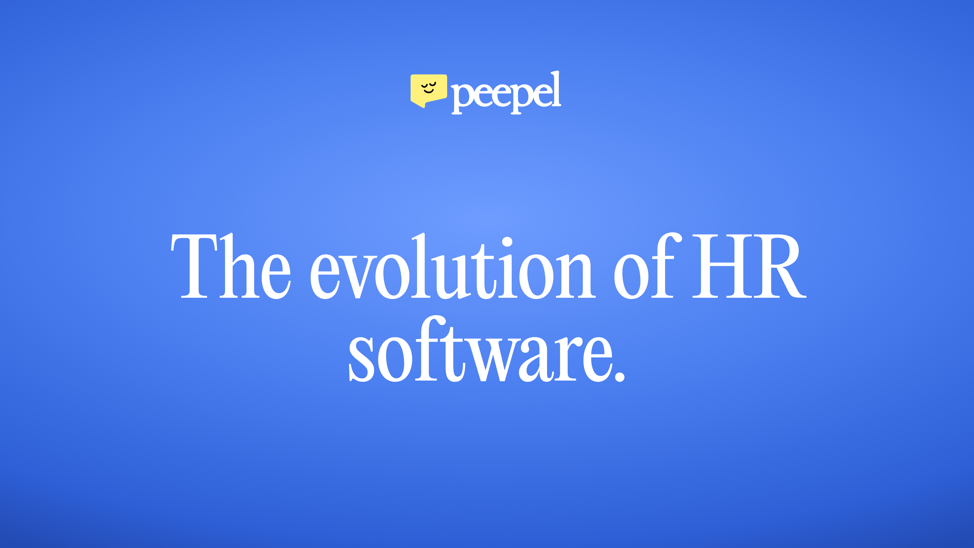 The evolution of HR software: from filing cabinet to agentic HR (2026).